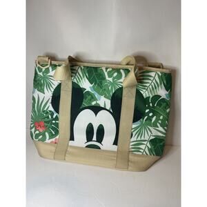 Disney Store Mickey & Minnie Mouse 2021 Tropical Cooler Tote Bag